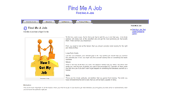 Desktop Screenshot of findmeajob.org